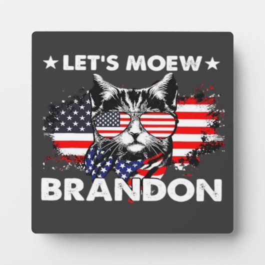 Kat Laat Miauwen  Fotoplaat (Voorkant)