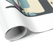 Kat Lab gefocust Cadeaupapier (Rol Hoek)