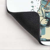 Kat Lab gefocust Muismat (Hoek)