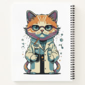 Kat Lab Gefocust Notitieboek (Achterkant)