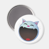 kat lachen magneet (Voorkant / Achterkant)