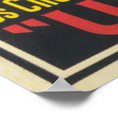 Kat Lady, Black Cat Art, kleurrijke  kunst Poster (Hoek)