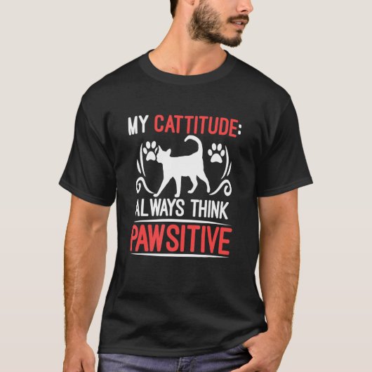 Kat Lady Huisdier T-shirt (Voorkant)