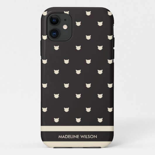 Kat Lady iPhone 5/5S Hoesje (Achterkant)