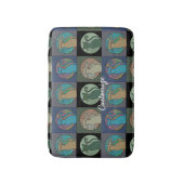 Kat Lady Multi Cats Sitting Thunder_Cove Badmat (Voorkant Verticaal)