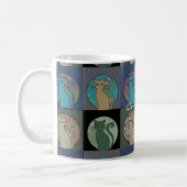 Kat Lady Multi Cats Sitting Thunder_Cove Koffiemok (Links)