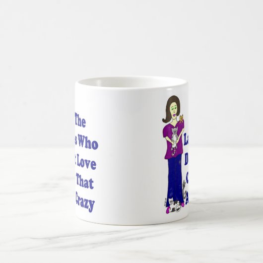 Kat Lady (niet gek) Koffiemok (Center)