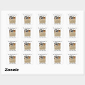 Kat Lady Starter Kit Bookplate Vierkante Sticker (Vel)