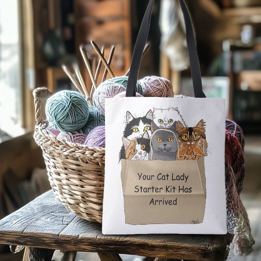 Kat Lady Starter Kit Tote Bag