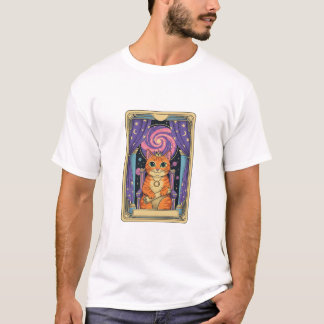 Kat Lady Tarot, Mystieke kat, Koningin Kat, T-shirt