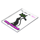 Kat-laptop Notitieboek (Linkerzijde)