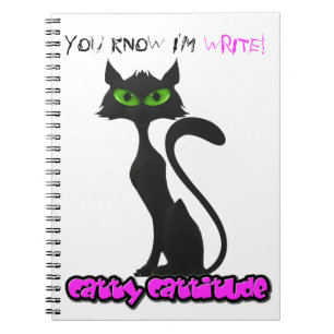 Kat-laptop Notitieboek
