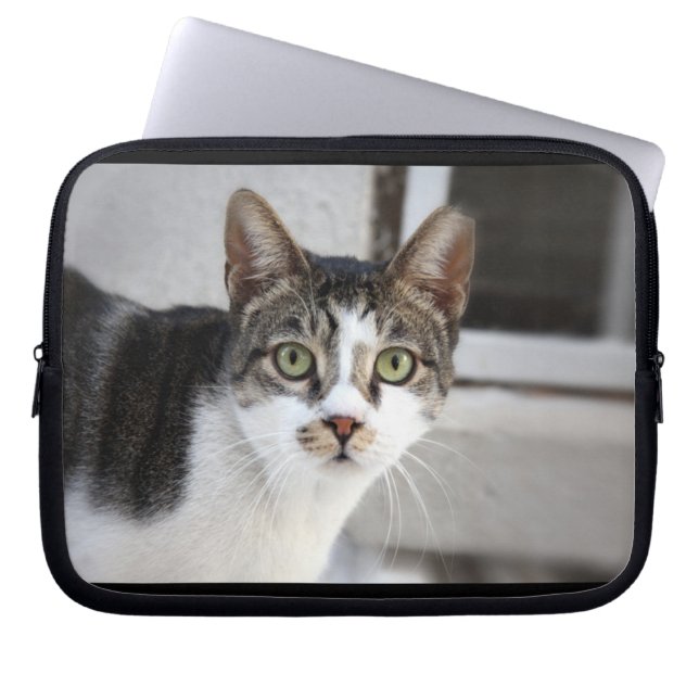 Kat laptophoes laptop sleeve (Voorkant)