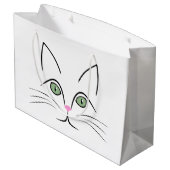 Kat Large Cadeautasje (Achterkant Gekanteld)