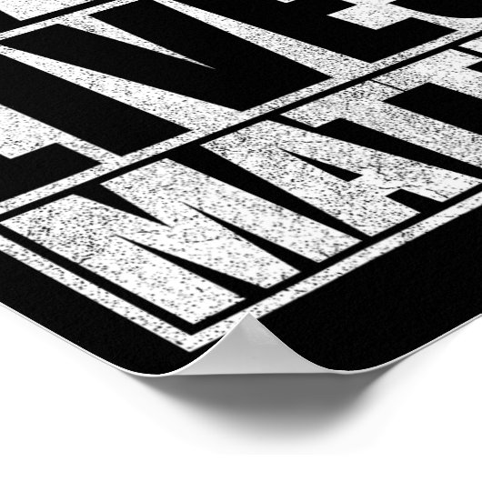  kat leeft problemen Trump 2024 Poster (Hoek)