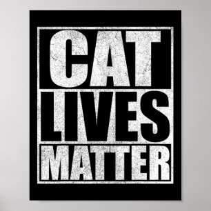  kat leeft problemen Trump 2024 Poster