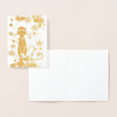 Kat leeg in Folie Opmerking Kaart (Display)