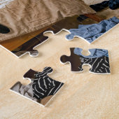 Kat Leert Muizenjacht Chaos Legpuzzel (Zijkant)