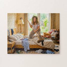 Kat Leert Muizenjacht Chaos Legpuzzel