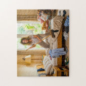 Kat Leert Muizenjacht Chaos Legpuzzel (Verticaal)