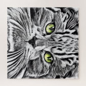 Kat Legpuzzel (Horizontaal)