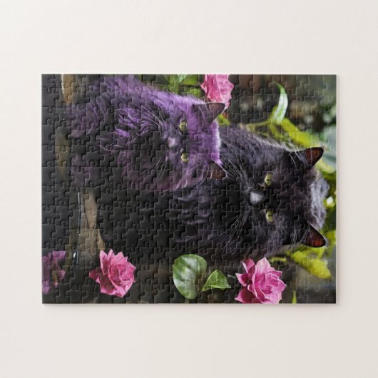 Kat Legpuzzel (Horizontaal)