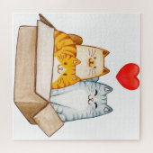 kat legpuzzel (Horizontaal)