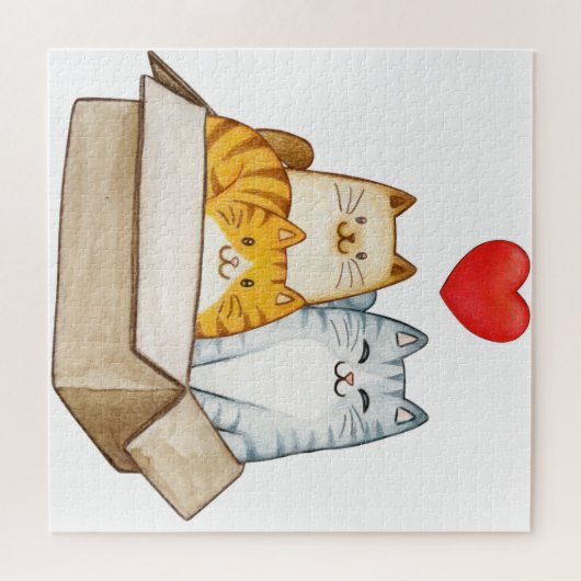 kat legpuzzel (Horizontaal)