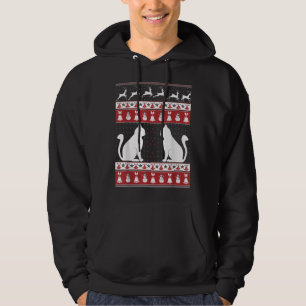 Kat Lelijke Kersttrui Xmas Hoodie