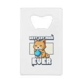 Kat-leven is perfect creditkaart flessenopener (Achterkant)