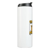 Kat leven is perfect thermosbeker (Gedraaid links)