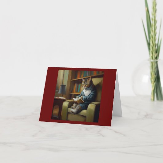 Kat lezen kaart (Voorkant)