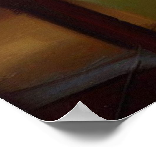 Kat lezen poster (Hoek)