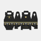 Kat Liefde Favor Box - Adiela Akoo Bedankdoosjes (Uitgevouwen)