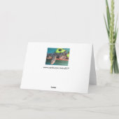 Kat Liefde "Gelukkige Verjaardag" Kaart (Achterkant)