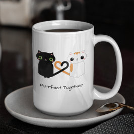 Kat Liefde Hart Staarten Koffiemok