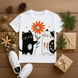 kat liefde t-shirt ontwerp