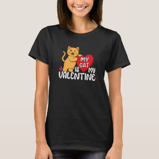 Kat Liefhebber Aai Kat Mijn Valentijn Hartjes Dag T-shirt
