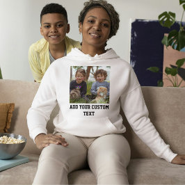 Kat Liefhebber Ash Zwarte Familie Aangepaste Tekst Hoodie