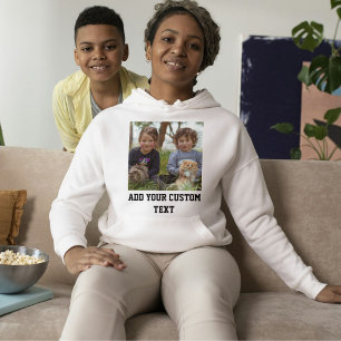 Kat Liefhebber Ash Zwarte Familie Aangepaste Tekst Hoodie