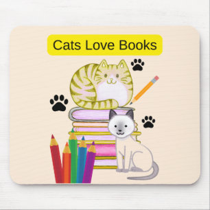 Kat Liefhebber Boeken Muismat