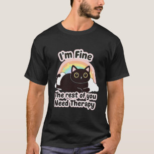 Kat Liefhebber Grappig Ik Ga Leuk De Rest Van Jull T-shirt
