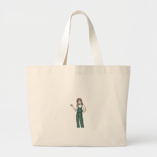 Kat liefhebber grote tote bag (Voorkant)