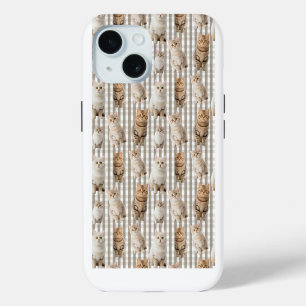 Kat Liefhebber iPhone 15 Hoesje