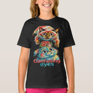 Kat Liefhebber Kat Grappige Siamese & Chartreux Ch T-shirt