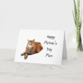 KAT LIEFHEBBER MOEDERDAG  KAART (Voorkant)