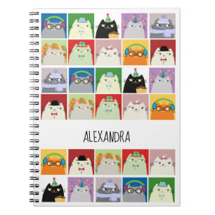 Kat Liefhebber Schattig Kawaii Notitieboek