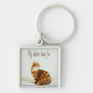 Kat Liefhebber, Schattige Kitten Meme, Mijn baby's Sleutelhanger