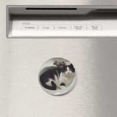 Kat-liefhebbers delven magneet (Insitu (Vaatwasser))