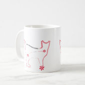 Kat liefhebbers koffiemok (Voorkant links)